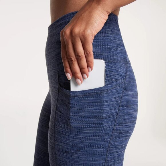 CALIA Women's Ultra High Rise Essential Jacquard 7/8 Legging - Picture 2 of 10